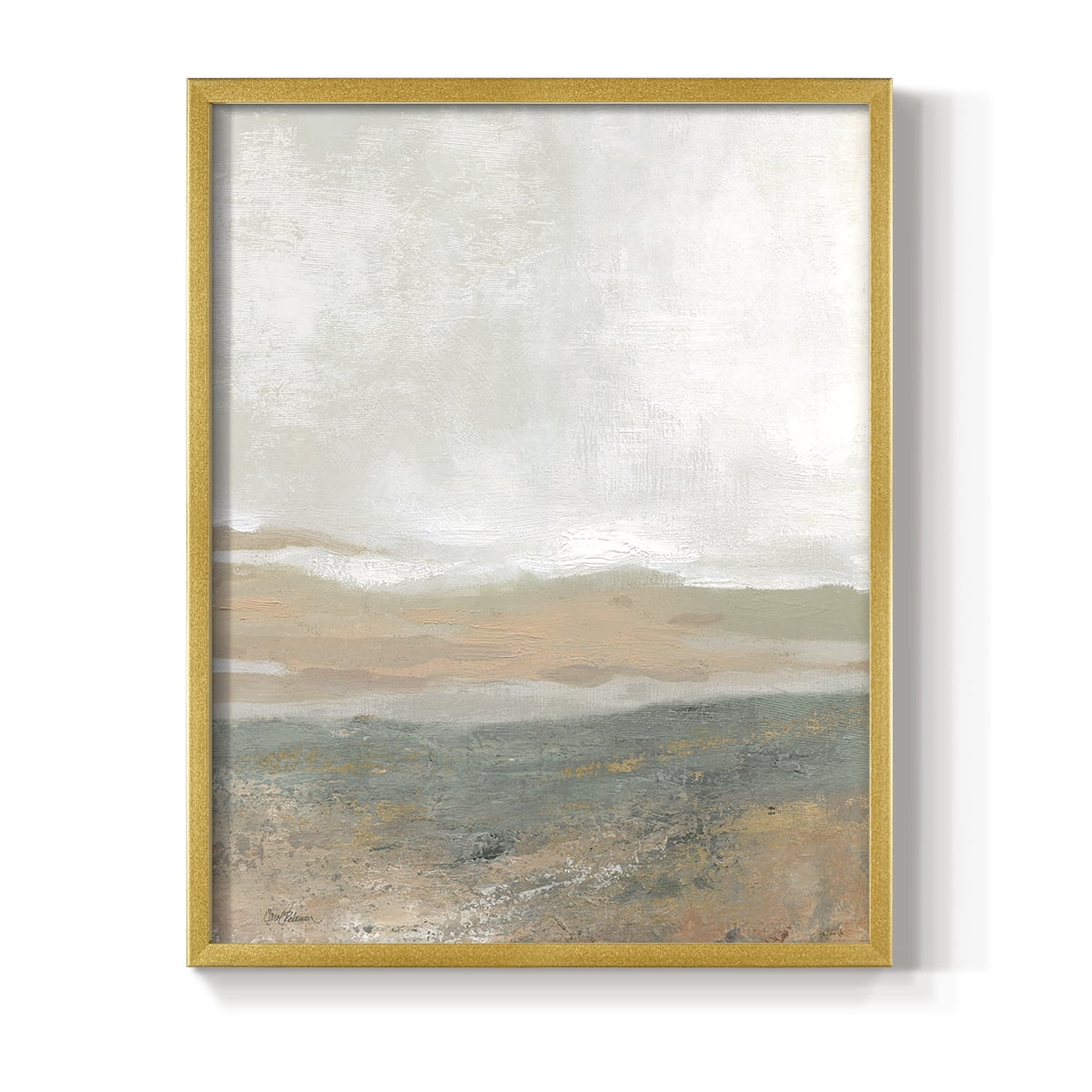 Earthy Textures in Paper Solid Wood 22 x 28 Framed Print