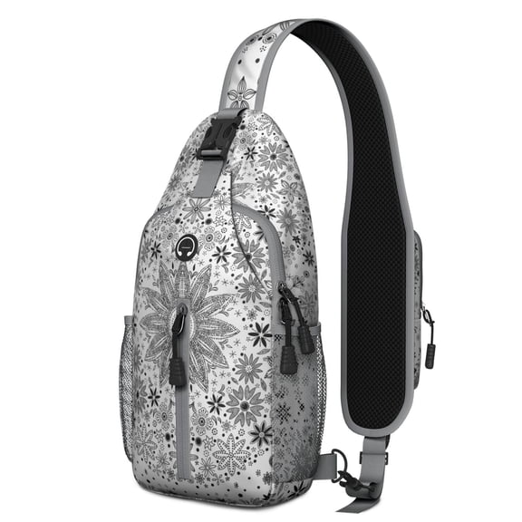 Earthy Vintage Tribal Folk Style Hiking Daypack for Women Men – Smooth-glide zippers, Compact design, Partitioned main compartment – Aesthetic Bohemian Vintage Design for Travel, Hiking, Outdoor