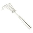 thumbnail image 1 of Easdesey Hand Rake Garden Tool,11.4" Stainless Steel Small Garden Rake for Gardening,Mini Grass Rake with Ergonomic Comfort Grip for Soil Loosening,Weed Removal (5 Teeth), 1 of 8