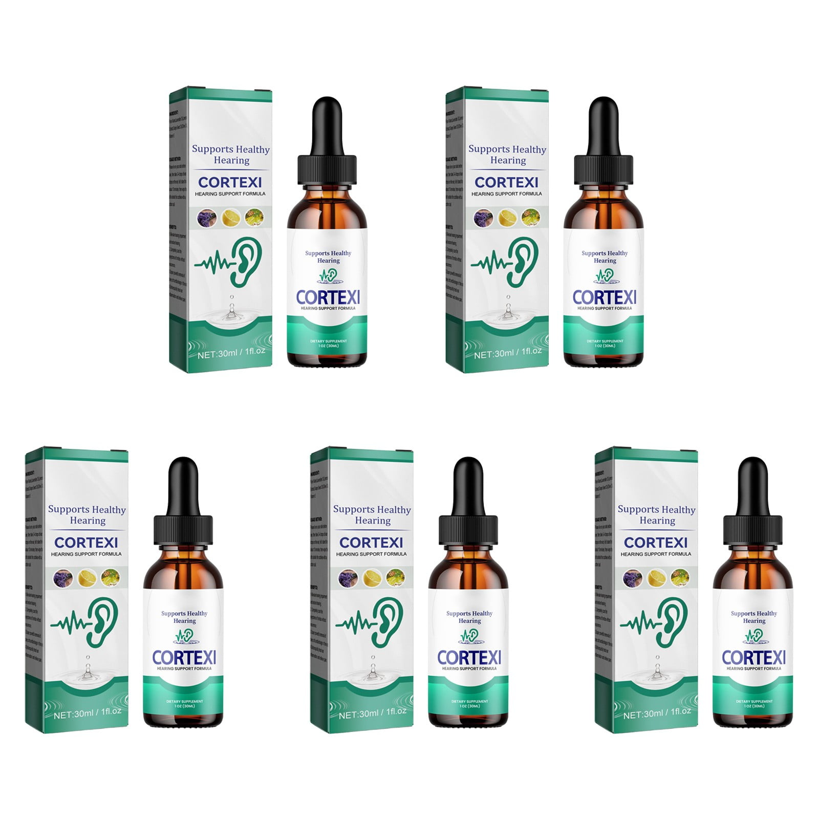 Ease Ear Drops 30ML Solution For Soothing Tinnitus Ear Wax Removal & Eustachian Tube Dilation