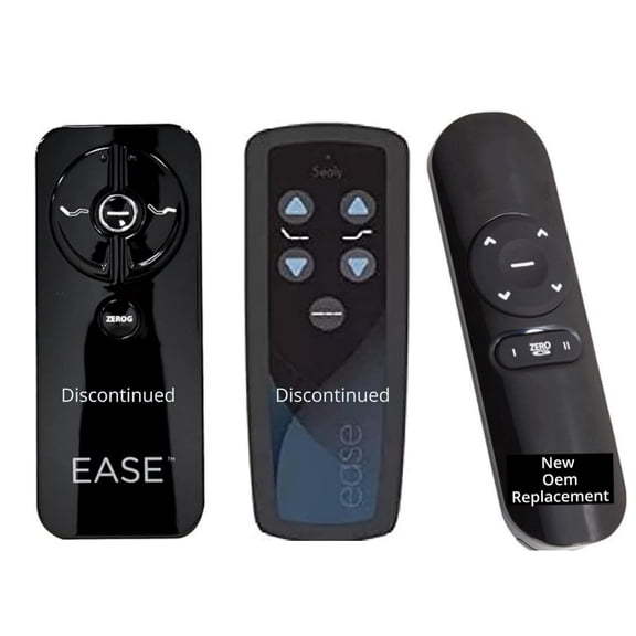 Ease and Ease 2.0 Adjustable Beds Replacment Remote(New Silver Alt Version)