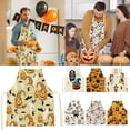 thumbnail image 1 of EaseDay Halloween Apron Spooky Kitchen Apron for Cooking and Grilling Cute Halloween Costume Apron for Men and Women Festive Party Decor, 1 of 7
