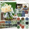 thumbnail image 1 of EaseDay Natural River Rocks for Landscaping, Polished Decorative Pebbles for Succulent Pots, Fish Tank Substrate and Fairy Garden Accessories, 100g, 1 of 6