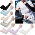 thumbnail image 1 of EaseDay Protective Arm Sleeves for Sun Protection, Elastic Compression Sleeves for Women & Men, Ideal for Golf, Driving, Hiking & Sports, Breathable, 1 of 7