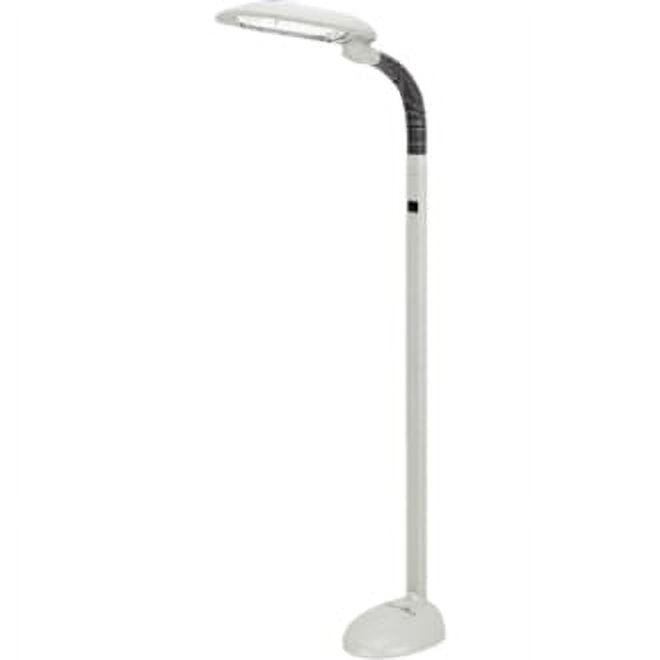 ArcFlex Black Adjustable Energy-Saving Floor Lamp with Flicker-Free Lighting