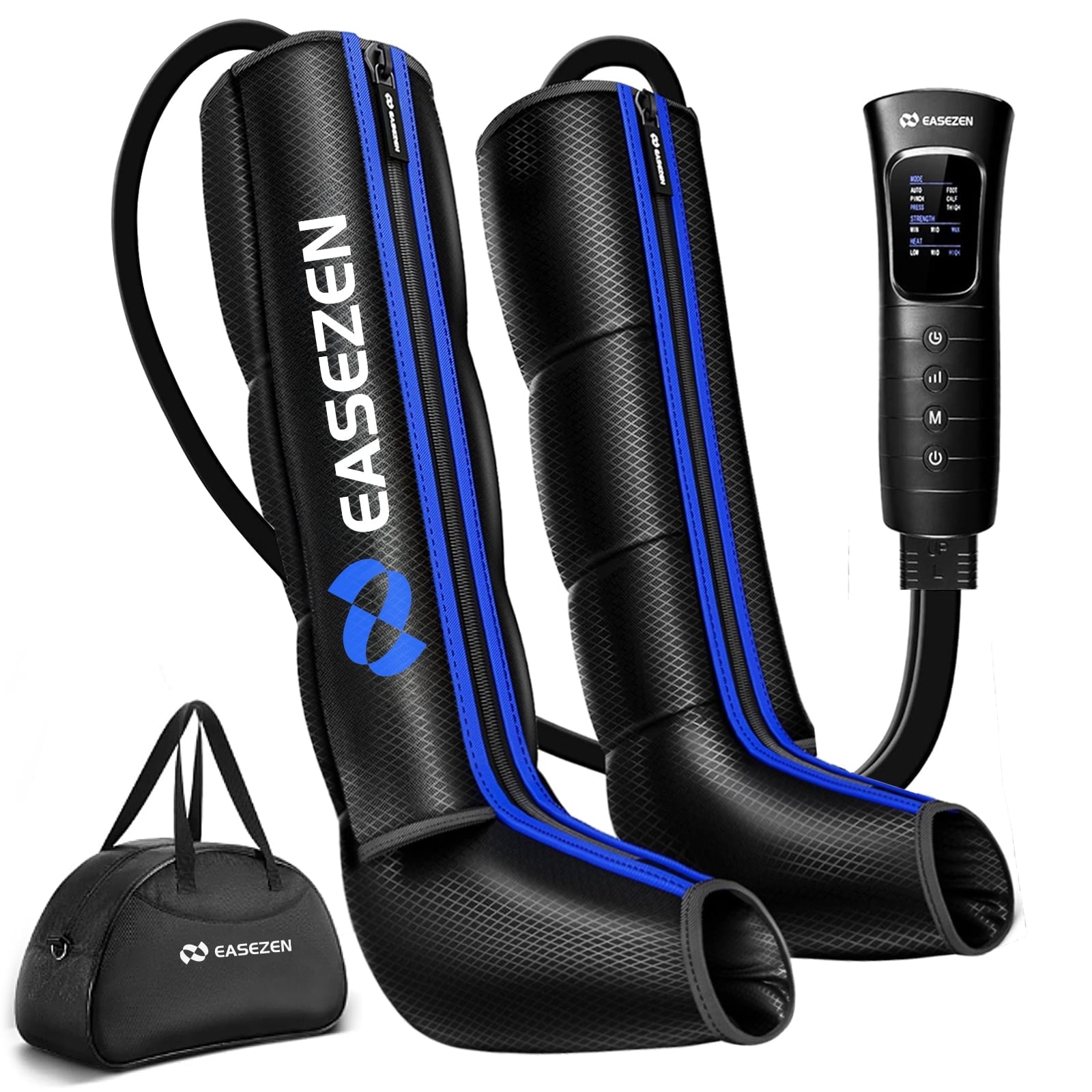EaseZen Leg Massager Air Compression Leg Relaxation System, Calf Thigh Foot Compression Device for Comfort and Daily Use