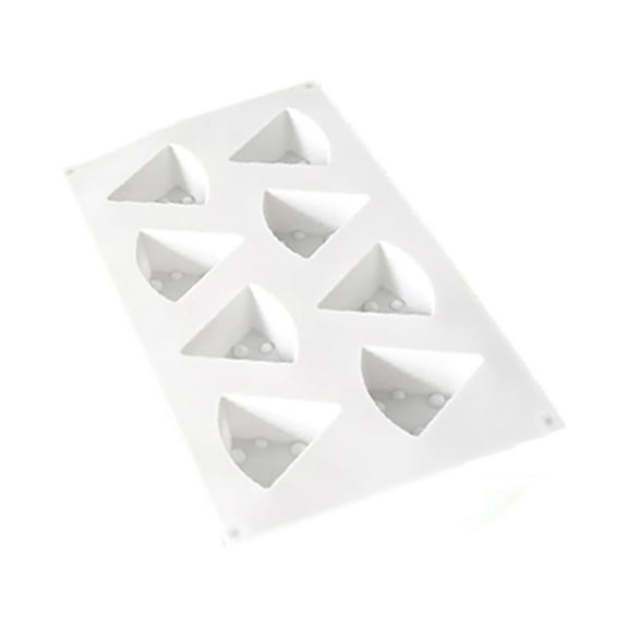 Easeky Cheese Shape Silicone Cake Mold, 3D Dessert Mould for Chocolate, Mousse, And Jelly, Baking And Freezer Safe, Beginner-Friendly Diy Tool, 1Pc Mold