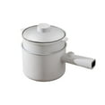 thumbnail image 1 of Easeky Electric Hot Pot with Steamer, 1.8L Multi-Function Non-Stick Pan, Adjustable Temperature Pasta Cooker, Over-Heat & Dry-Boil Protection, Compact for Dorm, Office, Camping, 1 Rice Cooker Set, 1 of 4