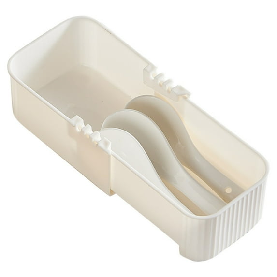 Easeky Expandable White Drawer Organizer Tray, Adjustable 11.4-18.1 in Plastic Divider for Desk, Kitchen, Bathroom, Makeup, Tools, Flatware, Junk Drawer Storage Solution, Extendable Storage Box *1