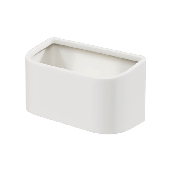 Easeky Hanging Mini Trash Can for Kitchen Cabinet Door, Under Sink Wall Mounted Waste Bin, Small Garbage Can for Bedroom, Bathroom, Car, Space Saving Design, 1X Wall-Mounted Trash Can