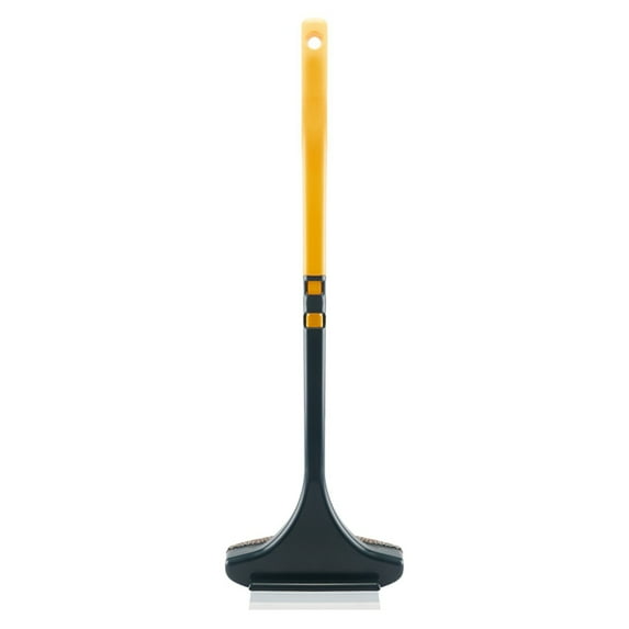 Easeky Removable Long-Handle Cleaning Brush, Bendable Mosquito Net & Curtain Duster for Home Rv Window Screen, Wall-Mountable Deep-Clean Tool, 1X Cleaning Brush