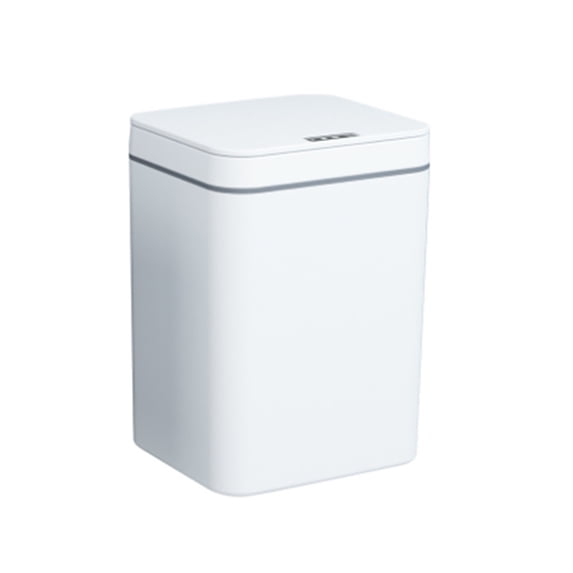 Easeky Self-Sealing Self-Changing 4.22 Gallon Motion Sensor Trash Can Automatic Open Lid Smart Home Electric Garbage Bin Rechargeable 1200 Mah Battery for Kitchen Office, 1 Trash Can