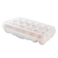 thumbnail image 1 of Easeky Stackable Clear Egg Holder for Fridge, Bpa-Free Plastic Egg Rack with Protective Lid, 12-Egg Anti-Collision Container, Pantry & Camping Egg Storage Box, See-Through Design, 1*Egg Storage Box, 1 of 6