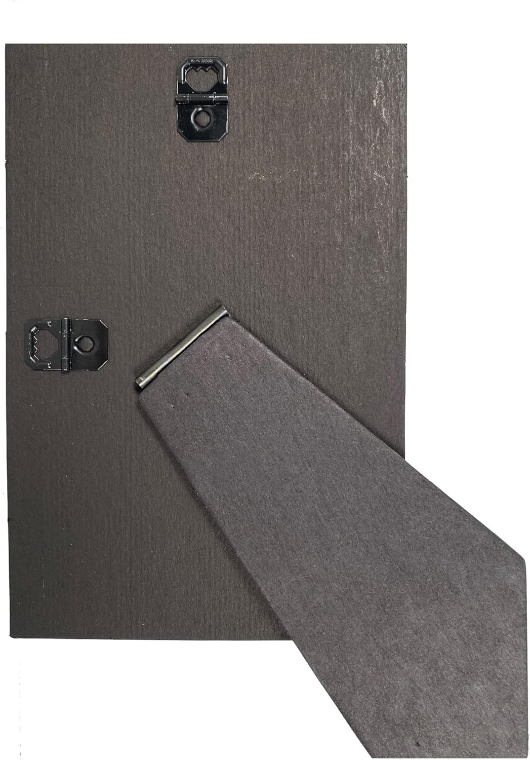 Easel Backs 4" X 6" Inch Solid Black Cardboard Frame Backs With 2