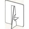 thumbnail image 1 of Easel Backs, Single Wing - White Self-Stick - 5 In., 1 of 1