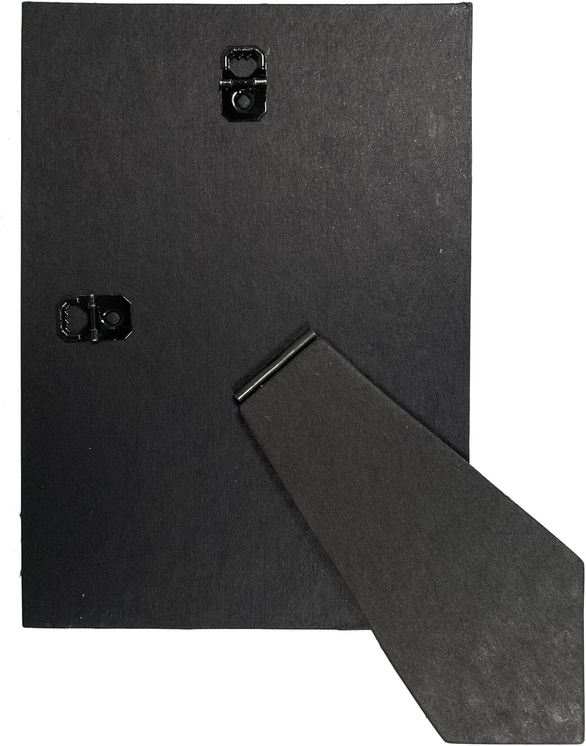 Easel Backs 5" X 7" Inch Solid Black Cardboard Frame Backs With 2
