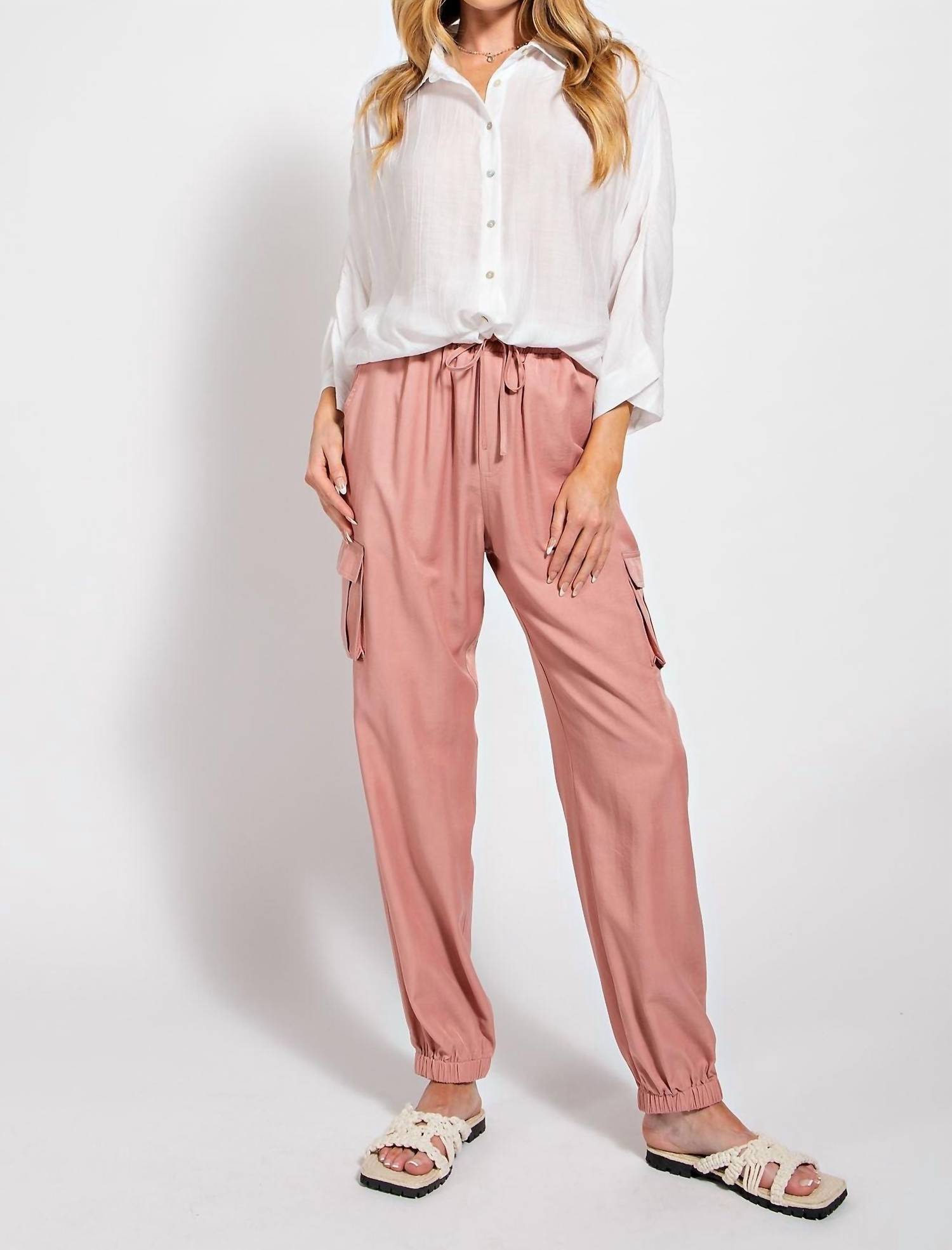 Easel Looking Divine Cargo Pant