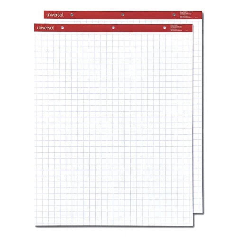 Easel Pads/Flip Charts, Quadrille Rule (1 sq/in), 27 x 34, White, 50 Sheets, 2/Carton Easel Pads/Flip Charts, Quadrille Rule (1 sq/in), 27 x 34, White, 50 Sheets, 2/Carton
