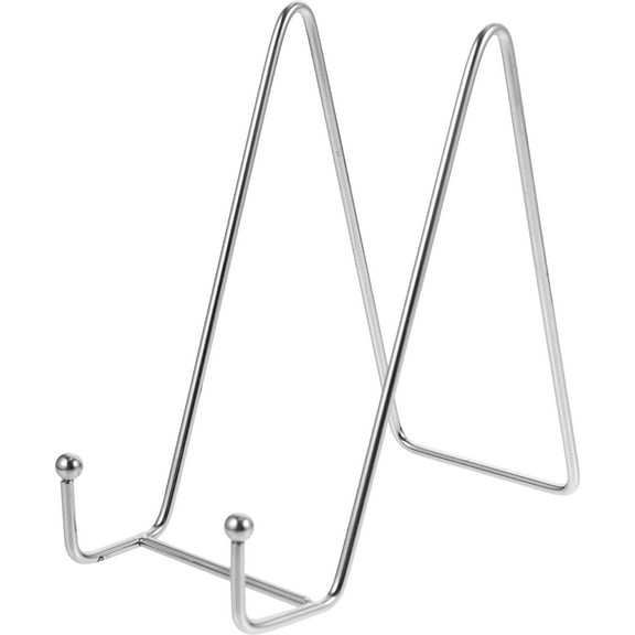 WHAMVOX Iron Easel Plate Holder 1Pack 5.9x5.5x3in For Art Gallery Picture Easel Stand
