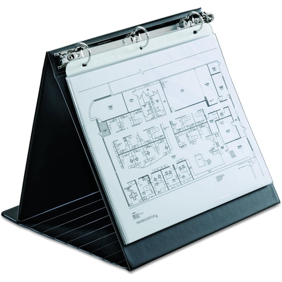 Easel Ring Binder, Horizontal, 1-Inch, 11-Inch x 8-1/2-Inch, (09260V3)