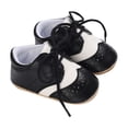 thumbnail image 1 of Eashery Baby Boys Girls High Top Sneaker Toddler Prewalker First Walking Shoes Breathable Mesh Walking Shoes White Baby Shoes (Black,5), 1 of 4