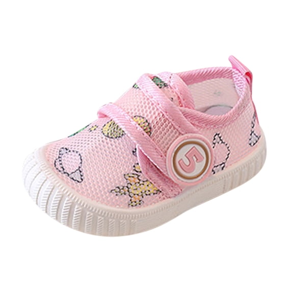 Eashery Baby Boys Girls Shoes Breathable Walking Sock Shoes Comfort Fall Outdoor Casual Beach Shoes Toddler Shoes (Pink,4.5)