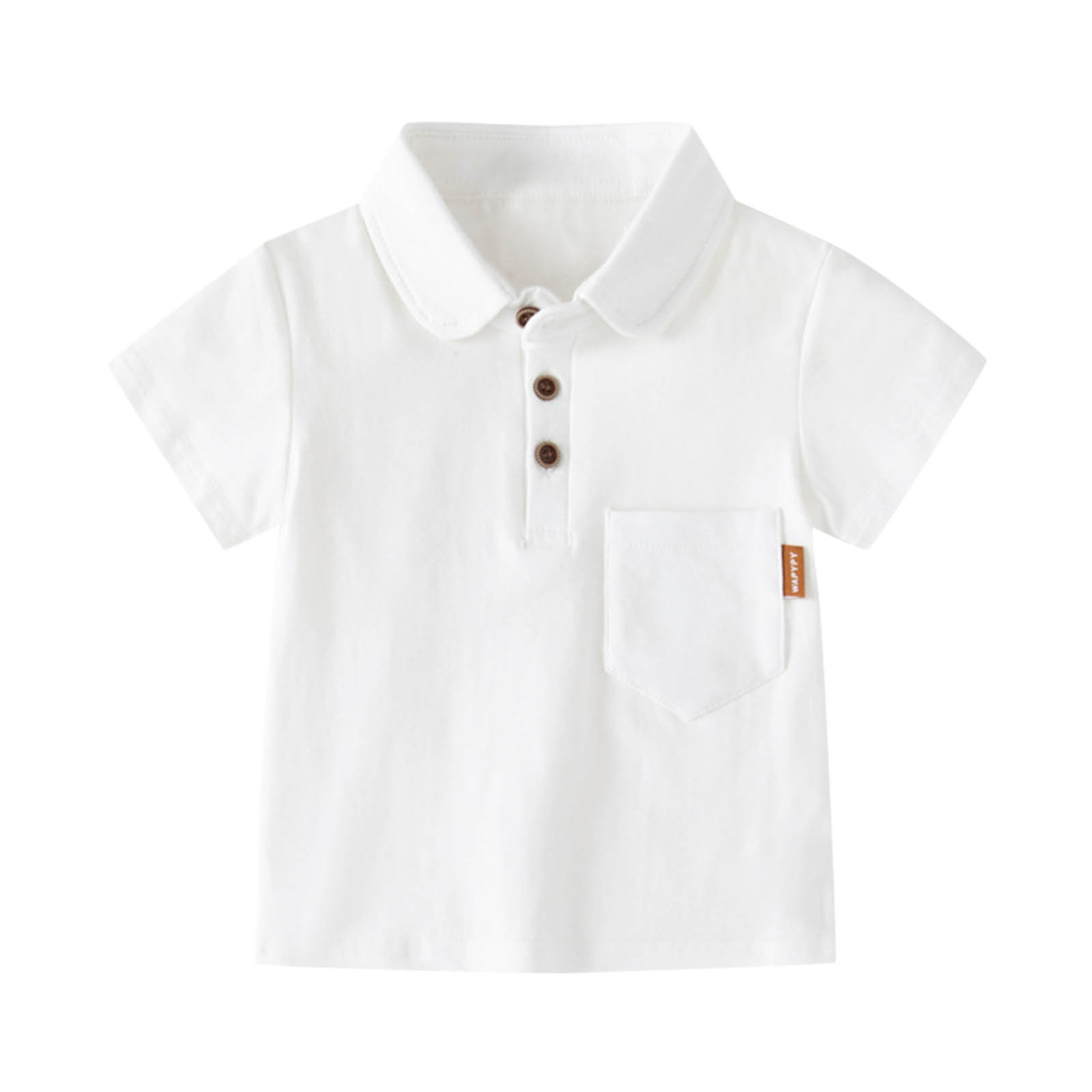 Baby fashion polo button down shirt