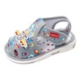 thumbnail image 1 of Eashery Baby Girls Boys Canvas Sneakers Lightweight Breathable Mesh First Walkers Shoes Baby Boy Slip-On Sneakers Toddler Sandals Boys (Grey,6), 1 of 5