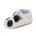 thumbnail image 1 of Eashery Baby Shoes Boy Girl Sneakers Non-Slip Rubber Sole Toddler First Walker Shoes Baby Boys Casual Slip-on Shoes Toddler Girls Sandals (White,6), 1 of 5