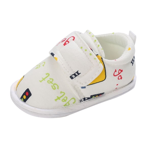 Eashery Baby Shoes Boy Girl Sneakers Slipper Non-Slip First Walking Shoes Casual Sneakers First Walkers Soft Sole Baby Shoes (E,4)