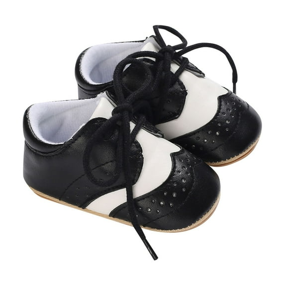 Eashery Baby Shoes Girl Boy First Walkers Canvas Denim Shoes Baby Boys Casual Slip-on Shoes Black Toddler Sandals (Black,4)