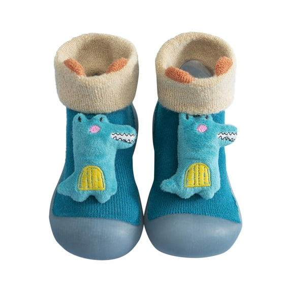 Eashery Baby Sneakers Girls Boys Sneakers Soft Anti-Slip Sole for First Walkers Baby Girls Boys Canvas Shoes Toddler Sandals (Blue,9)