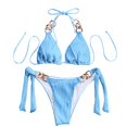 thumbnail image 1 of Eashery Bikinis for Women Bikini Set Womens Swimsuits Blue M, 1 of 4