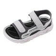 thumbnail image 1 of Eashery Boy Shoes Flip Flops For Boy Boy Casual Soft Flat Slippers Breathable Lightweight Walking Shoes Fashion Grey 2, 1 of 4