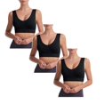 thumbnail image 1 of Eashery Bras for Women Full Coverage Women's Retro Chic Full Figure Underwire Bra B 3X-Large, 1 of 5