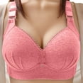thumbnail image 1 of Eashery Bras for Women Plus Size No Steel Ring Breathable Womens Bra with Support B 42, 1 of 3