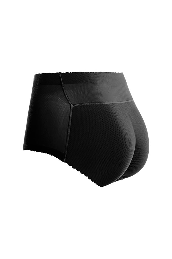 Brifes Woman Panties High Waist Seamless Lingerie Tummy Control Underwear Seamless Black Small