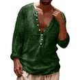thumbnail image 1 of Eashery Button Down Shirt Mens Long Sleeve Beach Shirts Boys Button Down Shirt Short Sleeve Green L, 1 of 4
