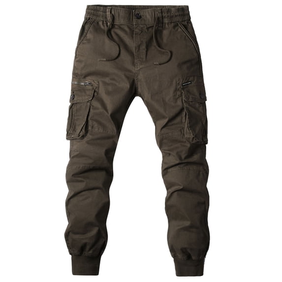 Eashery Cargo Joggers Men Flex Cargo Pant Casual Joggers Pants Pants for Men (Coffee,XL)