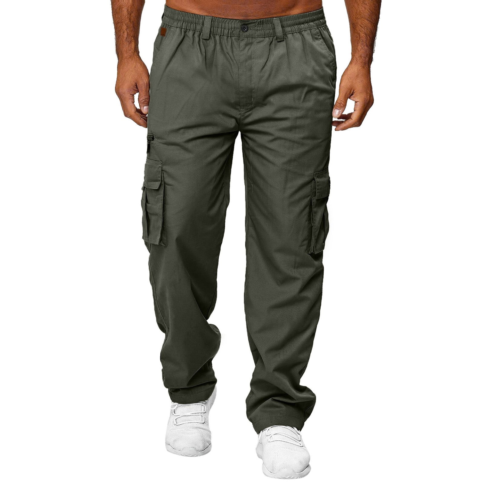 Eashery Cargo Pants for Men Stretch Taper Leg Regular Fit Cargo Pant ...