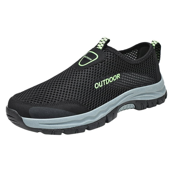 Eashery Cycling Shoes Men's Sneakers Fashion Sport Running Non Slip Casual Shoe Tennis Walking Blade Type Shoes Black 10