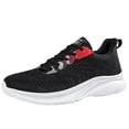 thumbnail image 1 of Eashery Fashion Sports Shoes Men's Extra Wide Sneakers for Flat Feet Shoes with Wide Toe Box Plantar Fasciitis Black 10.5, 1 of 5