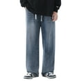 thumbnail image 1 of Eashery Jeans For Men Pockets Loose Plus Size Stretchy Jeans A 3XL, 1 of 5