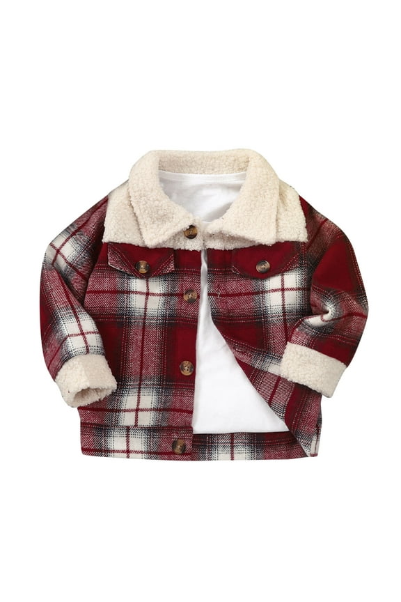 Kid's Winter Coat Print Water-Resistant Jacket Lightweight Pullover Top Boys' Outerwear Jackets (Red,4-5 Years)