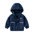 thumbnail image 1 of Eashery Kid's Winter Coat Water Resistant Puffer Coat Padded Puffer Jacket Baby Boys Girls Top Toddler Jacket (Navy,4-5 Years), 1 of 5