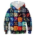 thumbnail image 1 of Eashery Kids Baby Girls Boys Jacket Boys Oversized Jacket Long Sleeve Cotton Pullover Jackets for Kids (Blue,7-8 Years), 1 of 4