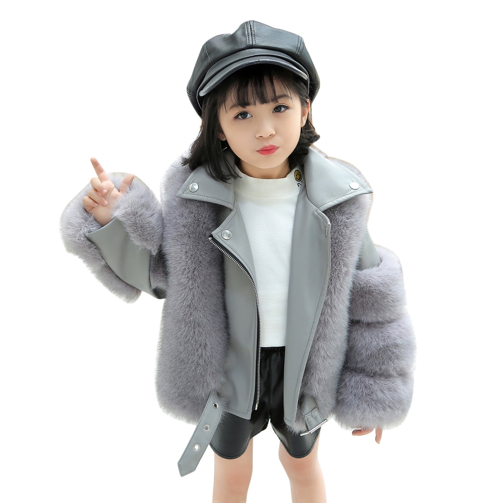 Eashery Lightweight Jacket for Girls Kids Windproof Winter