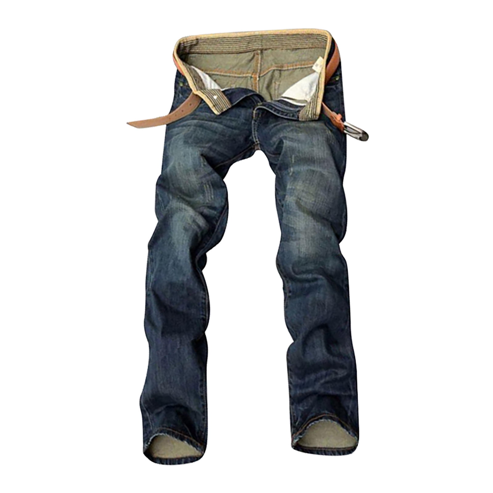 Eashery Men Pants Cargo Fit Jeans Relaxed-Fit Stretch Jeans Mens Pants ...