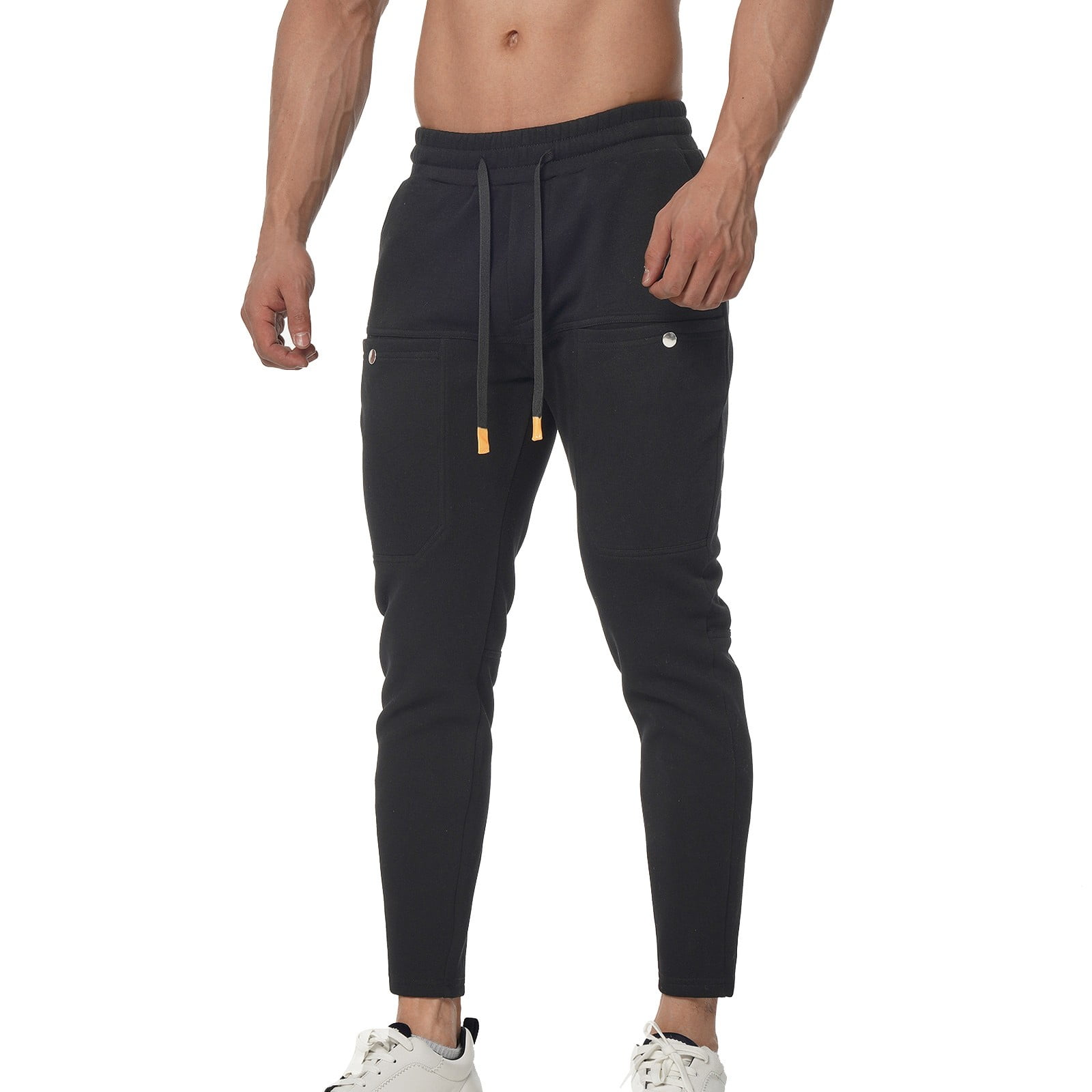 Eashery Men Pants Cargo Pants Comfort Stretch Cotton Chino Pants Men's ...