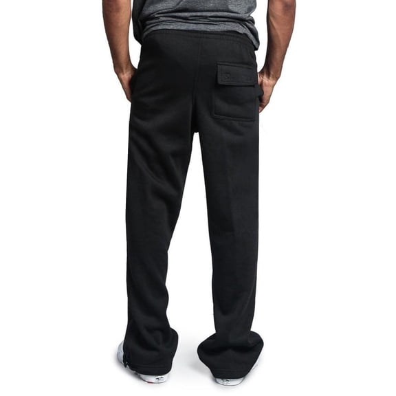 Eashery Men Pants Casual Slim Men Casual Pants Elastic Waist Men's Relaxed Fit Straight Leg Cargo Pant Black XL